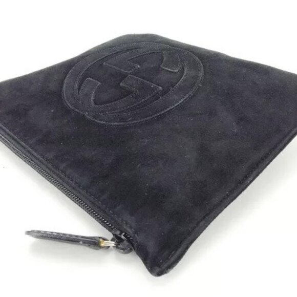 GUCCI Pouch Interlocking G Authentic USED T11475 - Picture 3 of 4